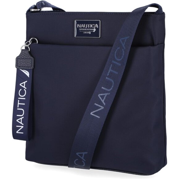 Handbags - Women's Indigo 2 Nylon Crossbody Bag Purse with Adjustable Shoulder Strap